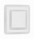 Aplique LED Pluni 3000K de luz cálida, lámpara de pared moderna para dormitorios y salones