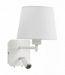 Aplique MAILAND en Blanco Mate. La elección minimalista para una luz limpia que se integra perfectamente en la pared. Aplique MAILAND en Blanco Mate. La elección minimalista para una luz limpia que se integra perfectamente en la pared.