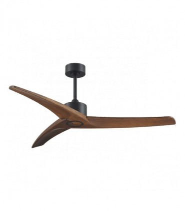 VENTILADOR CANCUN NEGRO-MADER 132CMS 3 PALAS