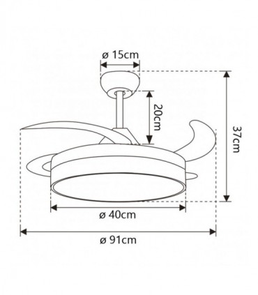 MINI TOGO BLANCO/MADERA