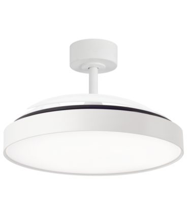 Ventilador Retráctil Sidney Blanco | Aspas Ocultas - Lámparas Lidia