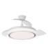 Ventilador de Techo Bari Blanco/Café