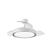 Ventilador de Techo Bari Blanco/Café