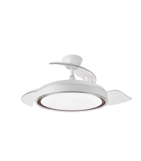 Ventilador de Techo Bari Blanco/Café