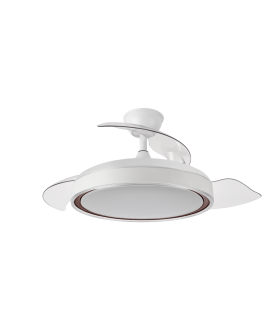 Ventilador de Techo Bari Blanco/Café