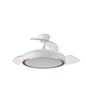 Ventilador de Techo Bari Blanco/Café