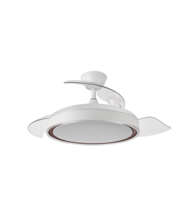 Ventilador de Techo Bari Blanco/Café