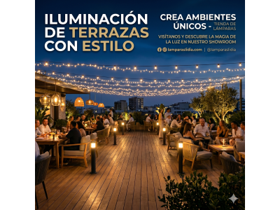 Cómo elegir lámparas para terraza en mayo: guía práctica para preparar tu terraza