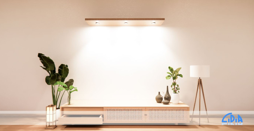 Decoración e iluminación con lámparas de pie